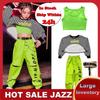 Girls Jazz Dance Costumes Children'S Hip-Hop Street Dance Clothes Ballroom Hip Hop Dancing Clothes Stage Outfits DQS6223