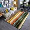 Striped Colorful Carpet with Abstract Pattern for Living Room Decor Suitable for Use As an Anti-slip for Living Room Bedroom Sofas