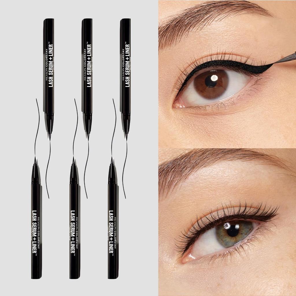 Revlon ColorStay Lash Serum + Liner 0.48mL Blackest Black Liquid Eyeliner