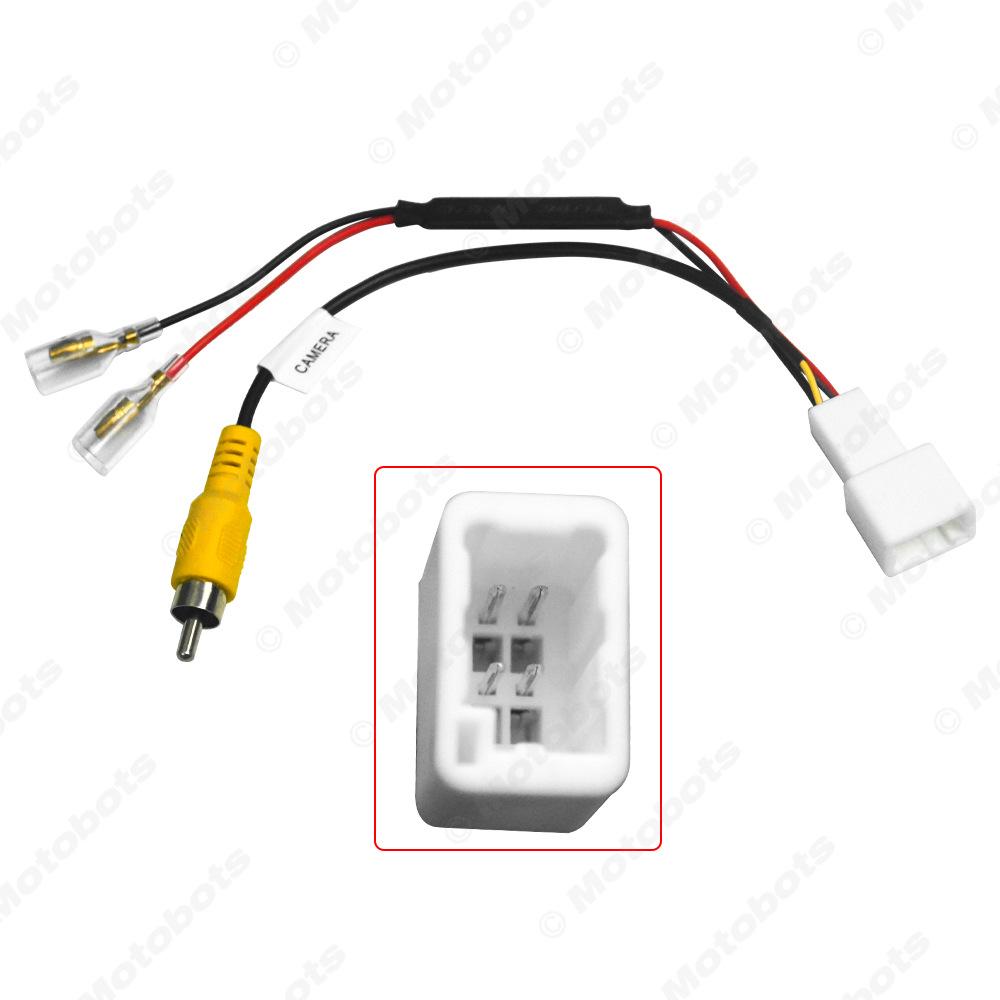 

Mazda CX5/CX9 Rear View Camera 4-Pin Adapter Cable 4-pin Reversing Camera Conversion Cable