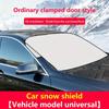 Universal Front Car Snow Frost Cover Windshield Outdoor Waterproof Winter Automobiles Exterior Protection Sunshade ProtectorWindshield Sunshades 1