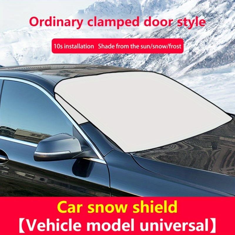 Universal Front Car Snow Frost Cover Windshield Outdoor Waterproof Winter Automobiles Exterior Protection Sunshade ProtectorWindshield Sunshades 1