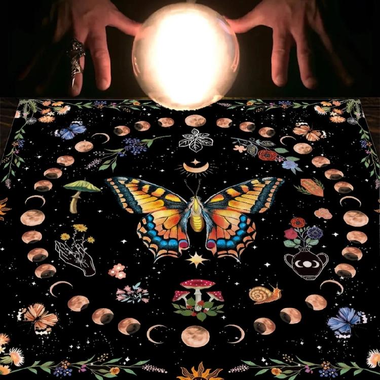 Tarots Tablecloth Divinations Table Cover Astrology Oracles Board Game Mat