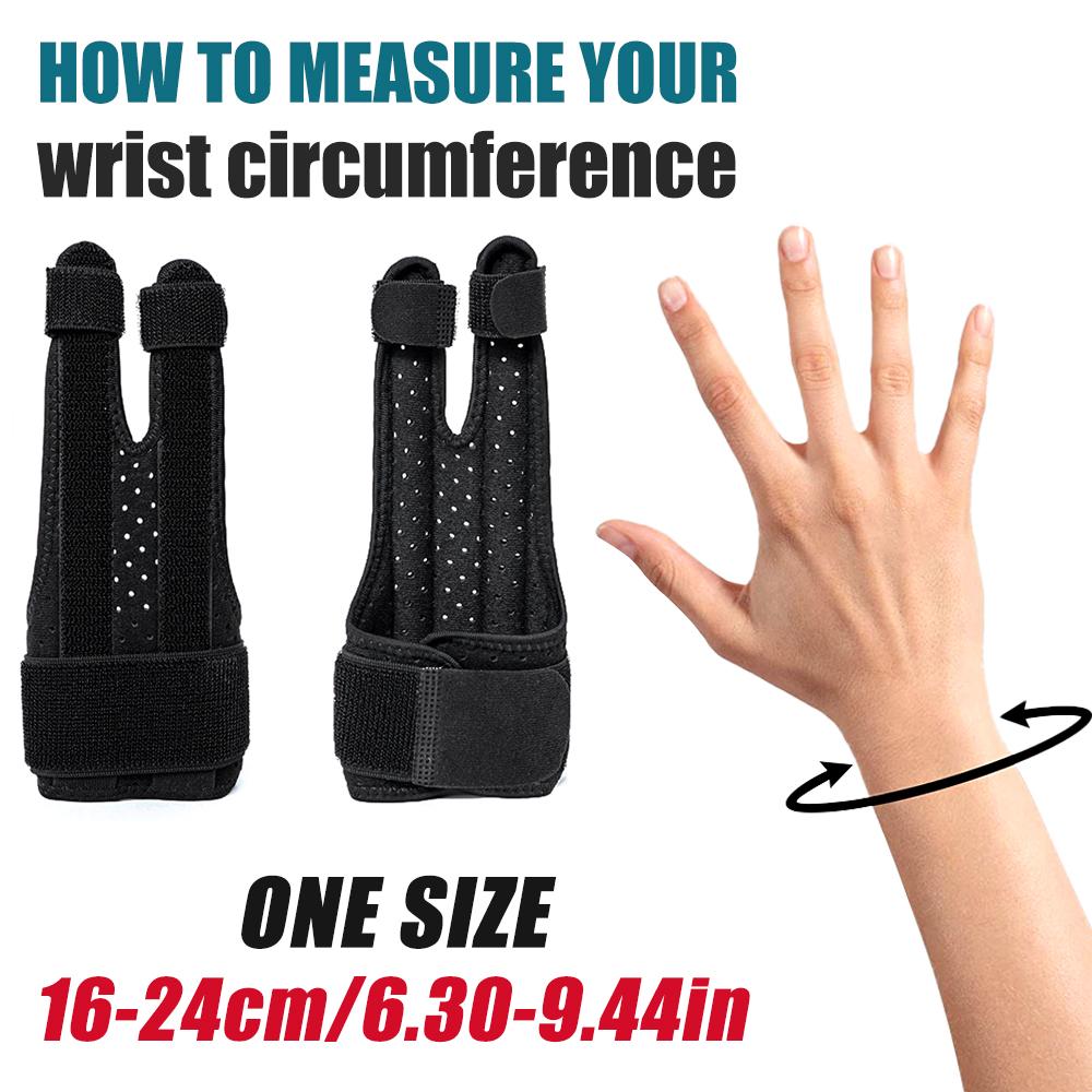 1Pcs Adjustable Finger Splint Brace Support Pinky Ring Middle Metacarpals Knuckles Right Left Hand Brace