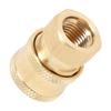 2pcs Pressure Washer Coupler Brass Fittings 1/4 Inch Quick Connect to Female