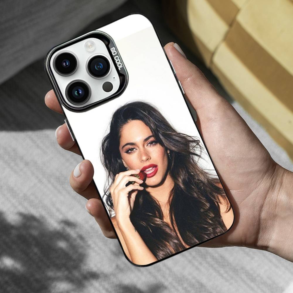 Singer T-Tini S-Stoessel Case For iPhone SE,13,XS,14,MAX,12,11,17,15,Mini,Pro,16,Black Matte Silicone Cover