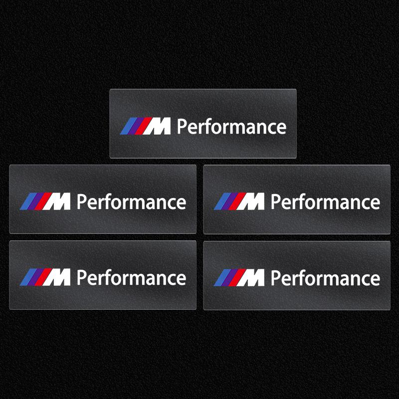 2/5/10Pcs Car Interior Random Stickers Car Steering Wheel Emblem Styling For BMW M E34 E36 E60 E90 E46 E39 E70 F10 F20 F30 X5 X6 X1 M3 M5 M6 E71 F01