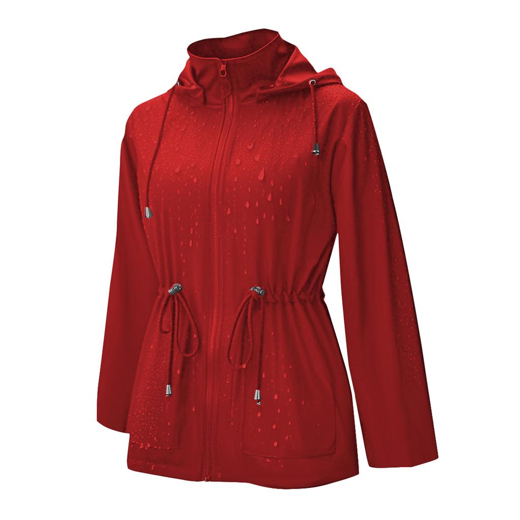 Women's Outdoor Mountaineering Waterproof Hooded Jacket