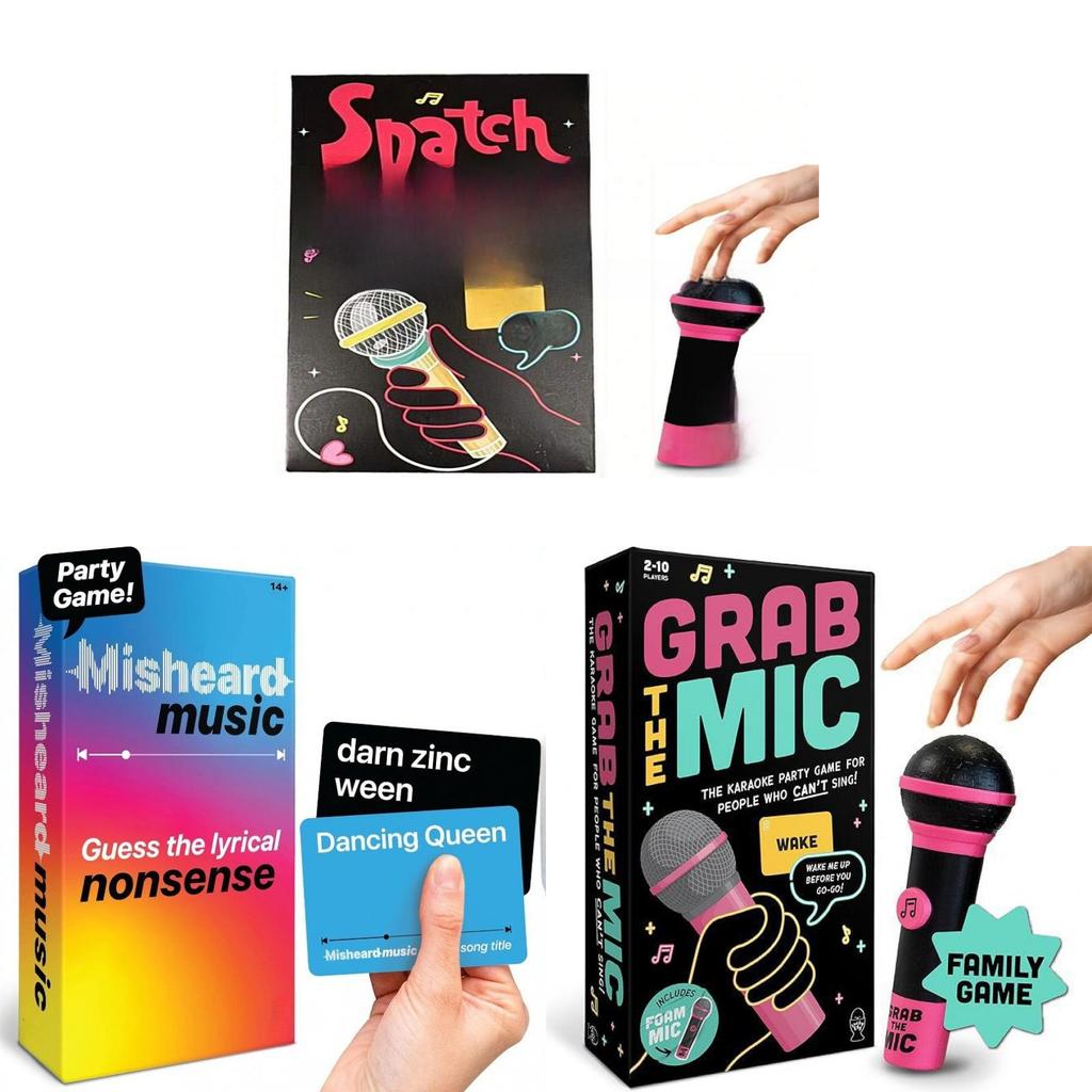 Misheard Music Guess The Lyrical Nonsense Party Card Game For Family And Friends Play