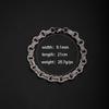 Stainless Steel Mixed Bracelet European and American Fashion Neutral High-end Chain Hip-hop Trend Punk Street