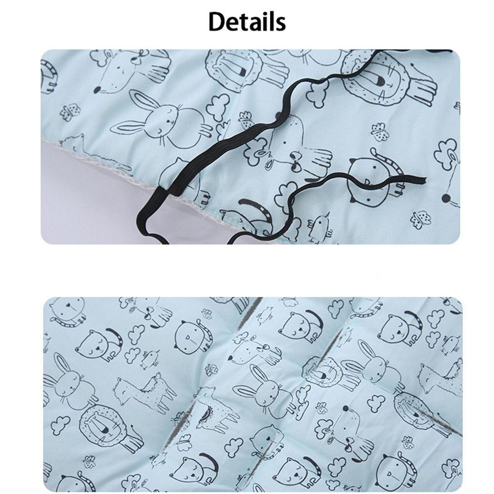 Coussin de Poussette Dessin Animé Accessoires de Poussette Coussin pour Poussette Bébé Tapis de Poussette Matelas de Chariot