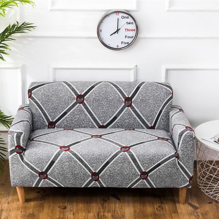 Four Seasons Elastic Tight All-Inclusive Full Cover Fabric Sofa Cover All-Inclusive Sofa Cushion Sofa Cover Towel