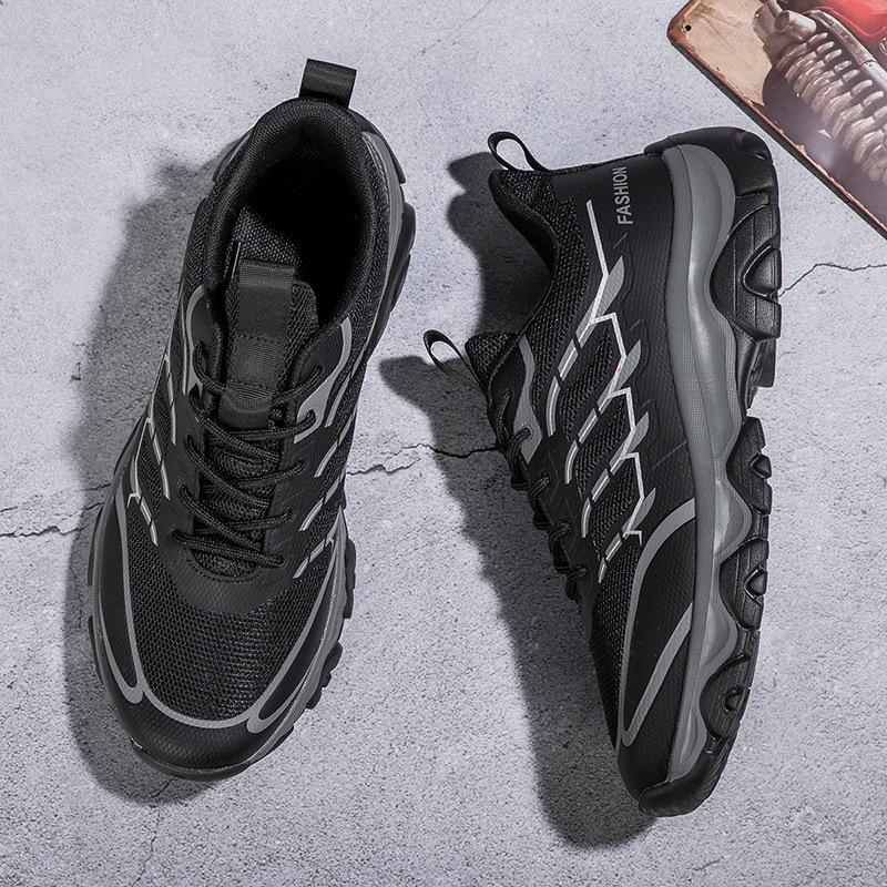 

Outdoor hiking shoes for men and women, wear-resistant and non-slip mesh, breathable and lightweight hiking, off-road men s sports shoes 36