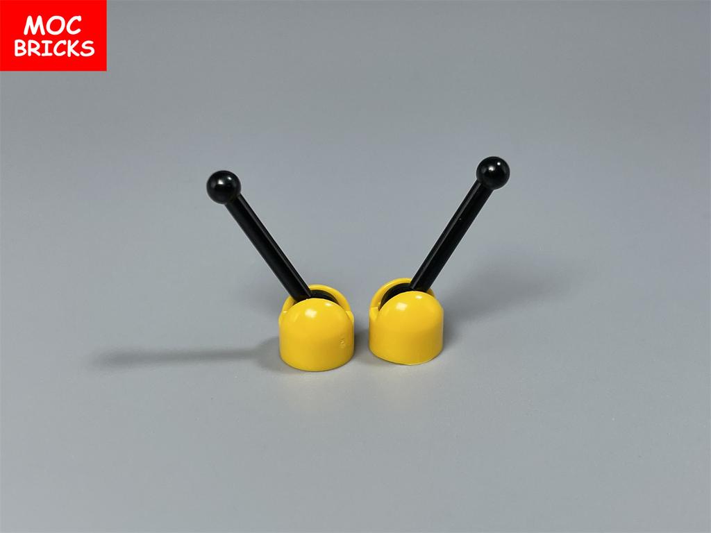 10pcs/lot MOC Bricks Operation Lever Control Handle Car 73587 4592c02 Building Blocks Children Toys Christmas Gifts