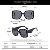 PC Sunglasses Goggles Gradient Lenses Block Glare Big Frames Shades UV400 Clear View UV Protection Sun Glasses Sun Protection