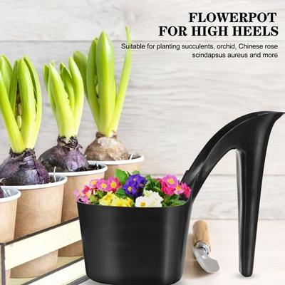 Shoe Shape Planting Pots Plastic Gardening Pots High Quality Flower Pot