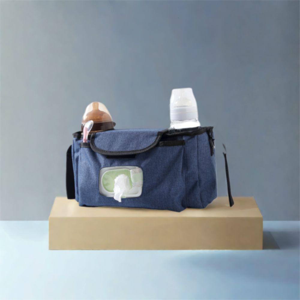 Large Capacity Baby Stroller Bag Waterproof Diaper Bag Organizer Wet Wipe Hanging Bag  Travel