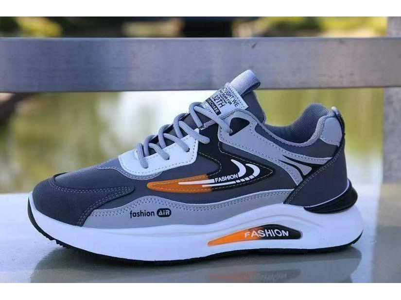 Men's Waterproof Leather Running Shoes - Trendy, Versatile, Non-slip, Soft Sole Casual Sneakers for Spring Arrival