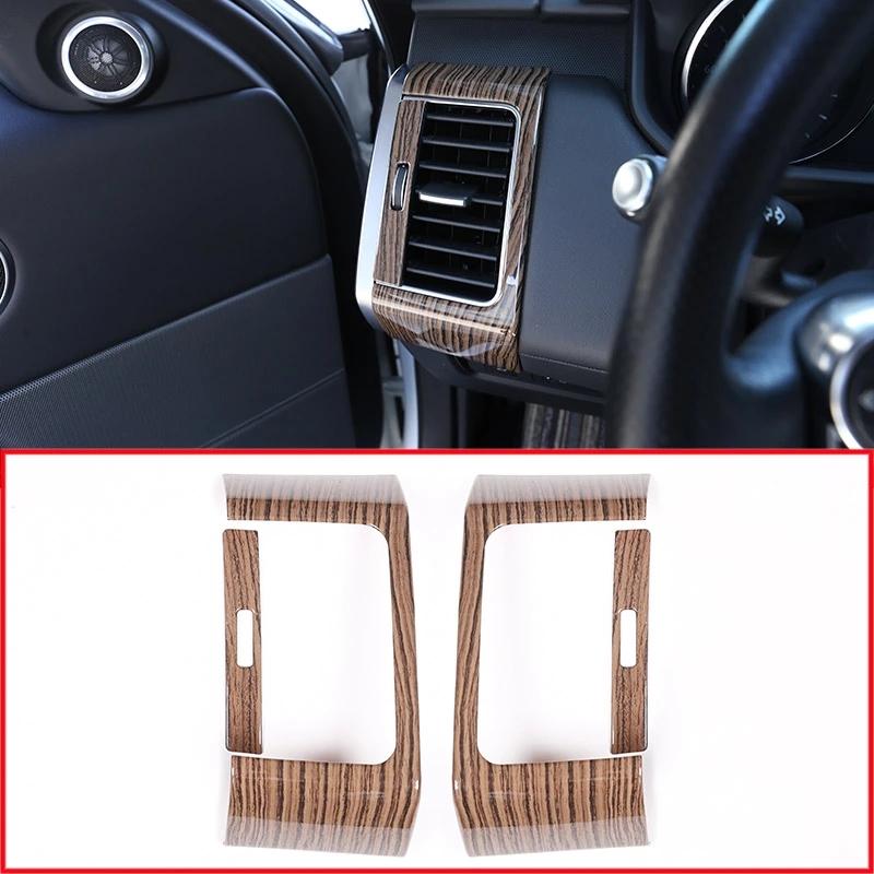 For Land Rover Range Rover Sport 2014-2026 ABS Carbon Fiber Car Dashboard Side Air Outlet Panel Frame Trim Car Accessories