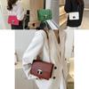Schicke Stilvolle Quadratische Ketten Tasche Für Frauen In Schwarz Weiß Grün Braun Pink Für Herbst Mode