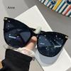 Popular Cat Eye Designer Sunglasses Leopard Decoration Gradient Women's Sun Glasses Ins  Trends Shades for Lady Gafas