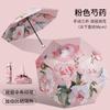 ins manually enlarged double umbrella summer windshield sun protection parasol female UV protection