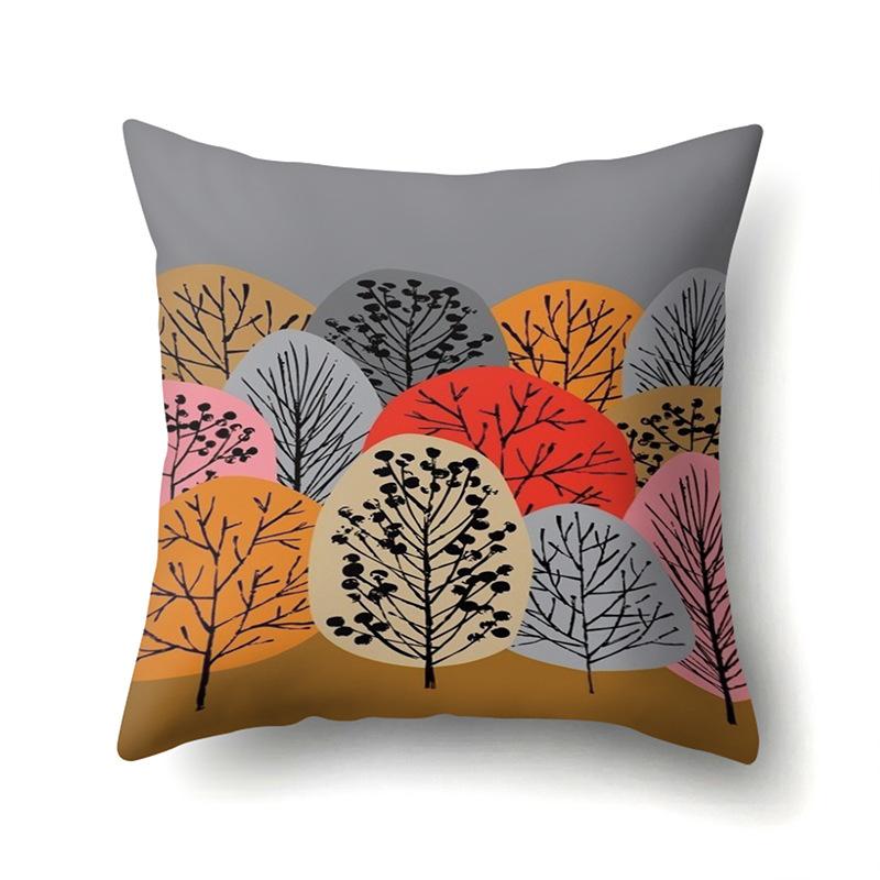 Polyester Pillowcase Automobile Decoration Home Printed Pillowcase