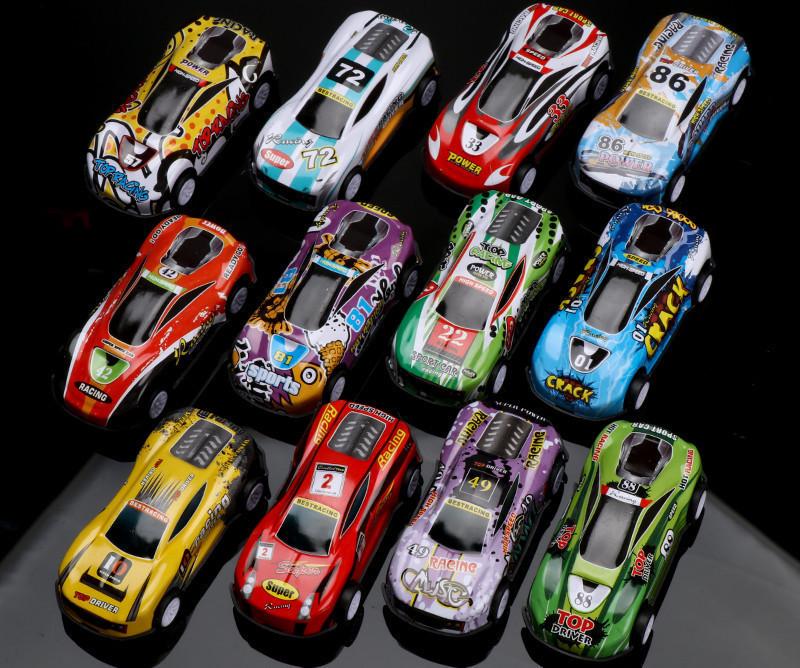 Alloy Inertial Pull-Back Toy Cars Multi-Pack: Exquisite Mini Racing & Off-Road Vehicles for Kids