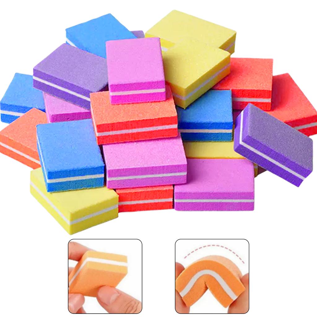 22 Pcs/Set Nail Buffer Blocks Practical Nail Sanding Blocks Manicure Tool Nail File Sanding Blocks Nail Supplies