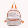 Floral Mini Backpack Cute Casual School Bookbag Travel Backpack for Teens Girls Women Students