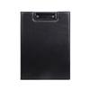 1Pcs Black A4 A5 Clipboard PU Leather Writing Pad Durable Conference File Folder  Office Supply