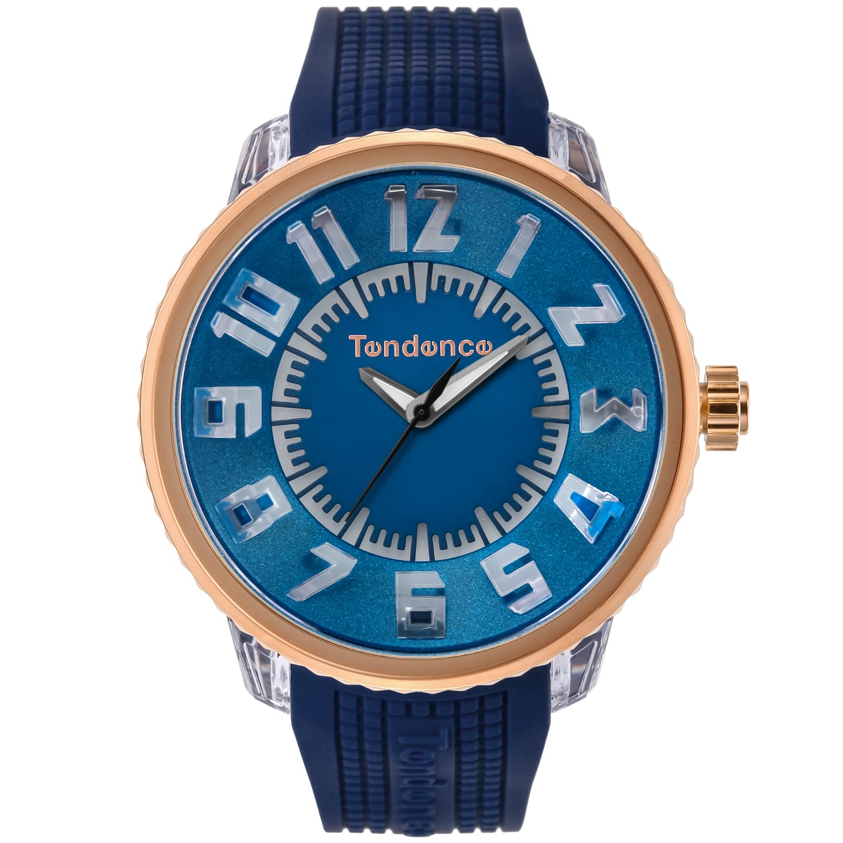 

Часы FLASH Flash Blue Dial Stainless Steel Mineral Glass Quartz 51MM Watch TY532004 [Tendence] Мужские [Товар]