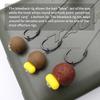 3pcs/pack Carp Fishing Blow Back Rig Barded And Barbless Hook Size 2 4 6 With Fishing Line Anti Tangle Sleeve Carp Fishing Terminal Tackle Accessories