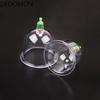 Vacuum Cupping with Pumping Gun Suction Cups Back Massage Body Cup Detox Anti Cellulite Therapy Cans Healthy Care Jars