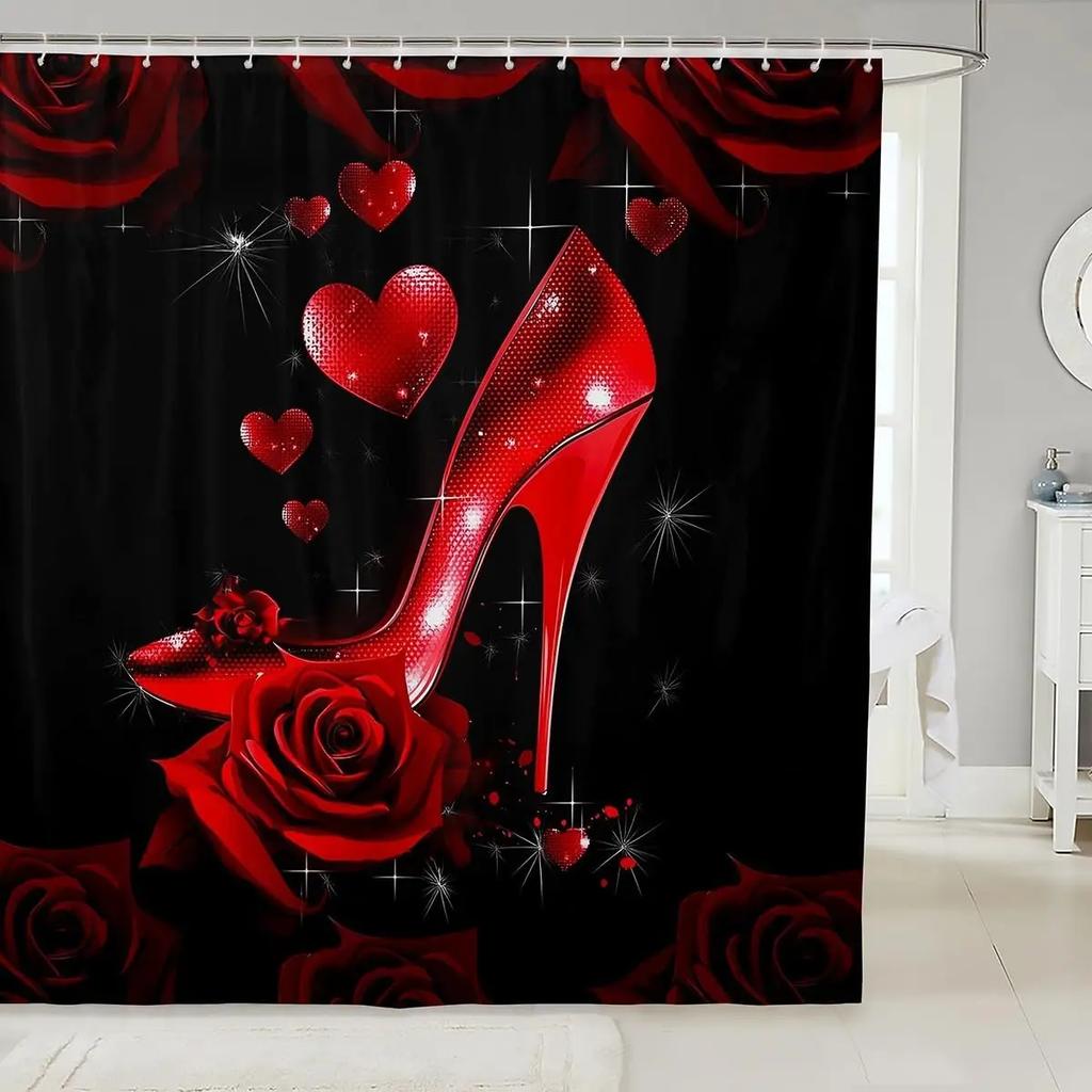 Cat Shower Curtain Japanese Style Bathroom Shower Curtain Sets for Kids Boys Girls Teens,Ocean Wave Fabric Shower Curtain