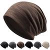 Hsdvdva Knit and and Cotton Hat Antibacterial and Care Knit Medical Solid Brown Hat, Spring, Summer, Autumn, Men's Women's [Breathable, Dual-Layer