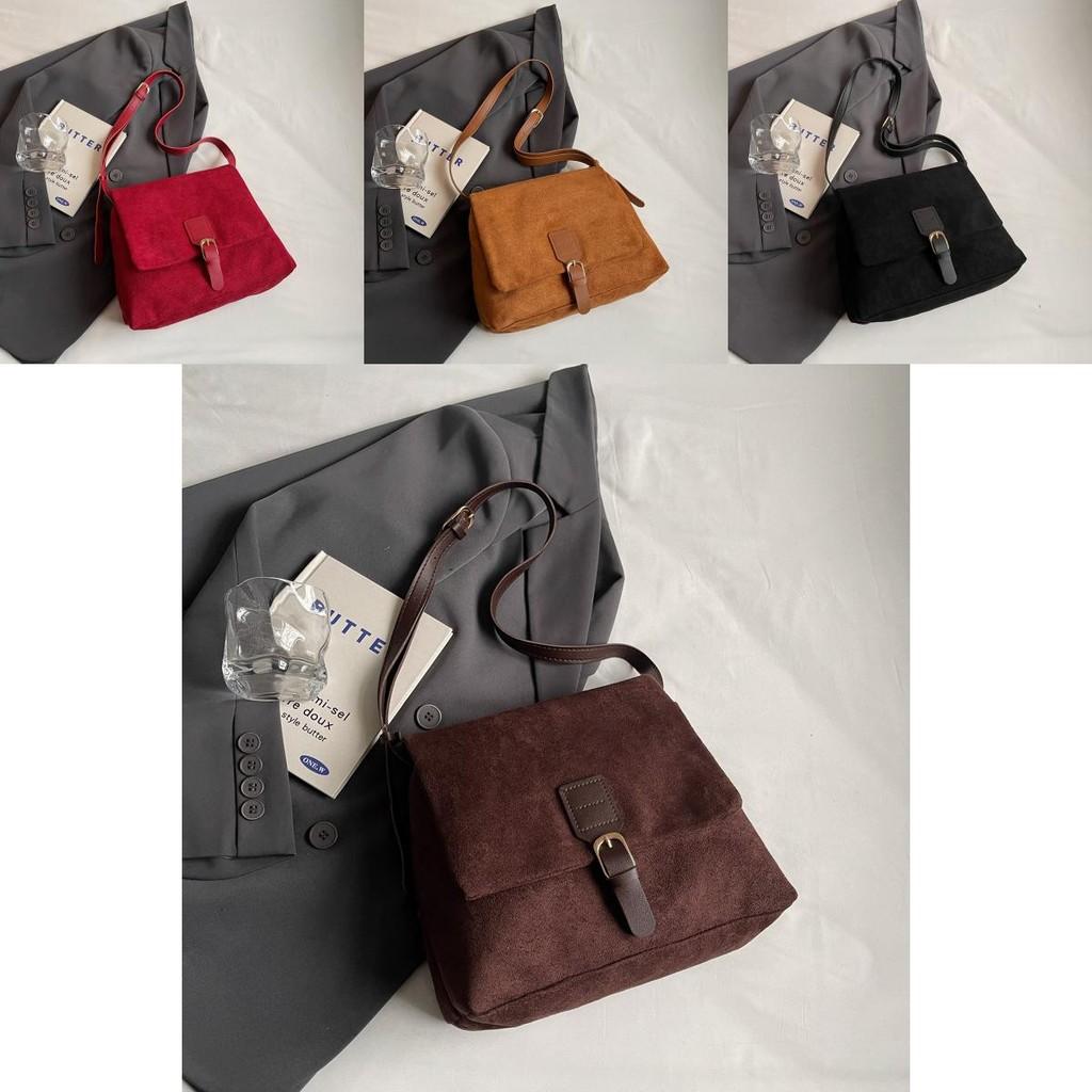 Fashionable Vintage Large Capacity Women's Shoulder Crossbody Bag In Trendy Colors