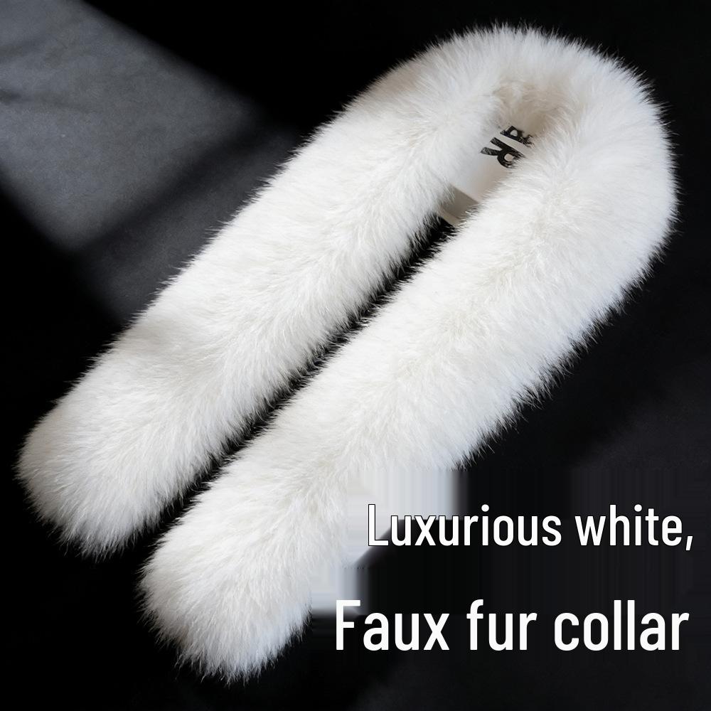 Imitation Fox Fur Trim 10-12cm Plush DIY Fringed Cape/Jacket Fur Accessories
