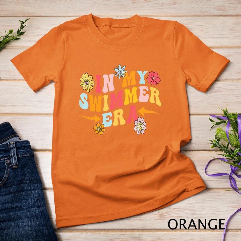 In My Swimmer Era T-Shirt Unisex T-shirt 8 3XL