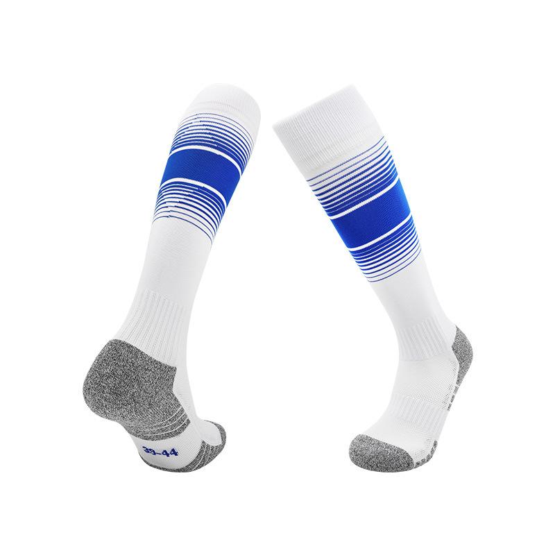

Autumn And Winter Deodorant Football Socks Men S Antibacterial Non-Slip Towel Bottom Professional Sports Socks Breathable Sweat-Absorbing Long Socks m size (shoe size 34-38)