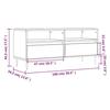 VidaXL Meuble TV gris béton 100x34,5x44,5 cm bois d'ingénierie 831232