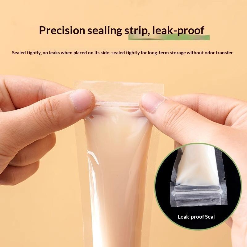 100/50Pcs Disposable Transparent Popsicle Bags Ice Cream Juice Yogurt Chocolate Ice Bags Diy Kitchen Accessories Cool Summer