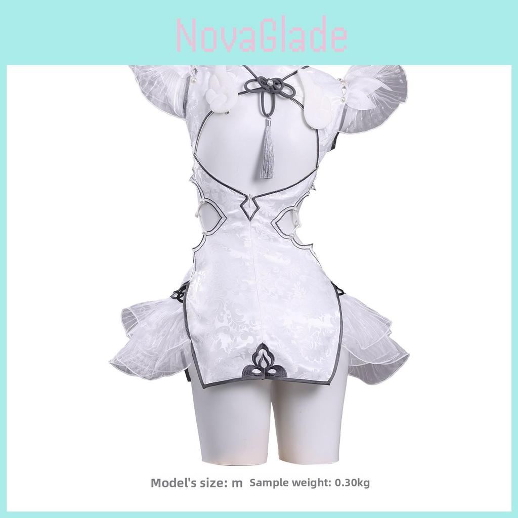 Naraka Bladepoint Ziping Yin Cosplay Costume For Game Anime Role Play With Printed Fabric For Teens