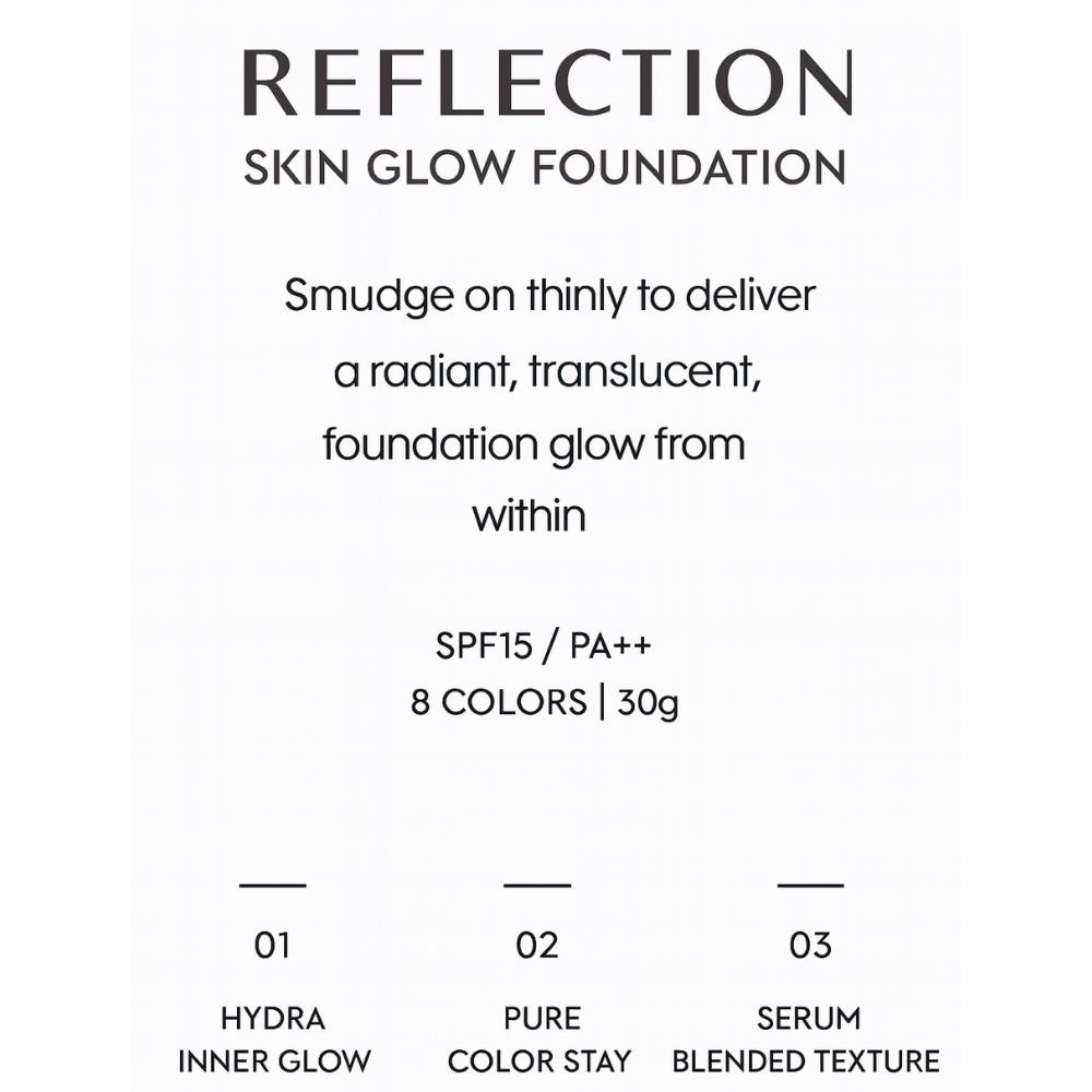Hera REFLECTION SKIN GLOW FOUNDATION SPF15/PA++ 30g