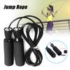Speed Skipping Jump Rope Black Adjustable Handle Fitness Exercise Gym Boxing Workout Training Tool