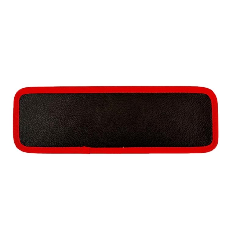 Double Sided Magnetic PU Leather Mat Tool Pad Flexible Tool Holder for Effortless Note Management and Desk Tidiness