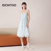 EICHITOO Summer Printed Strappy Dress