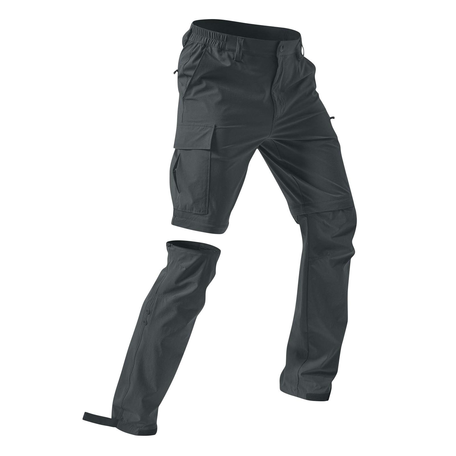 

Detachable Sports And Leisure Multi Pocket Workwear Shorts, Loose Outdoor Casual Long Pants, Cropped Pants XXL
