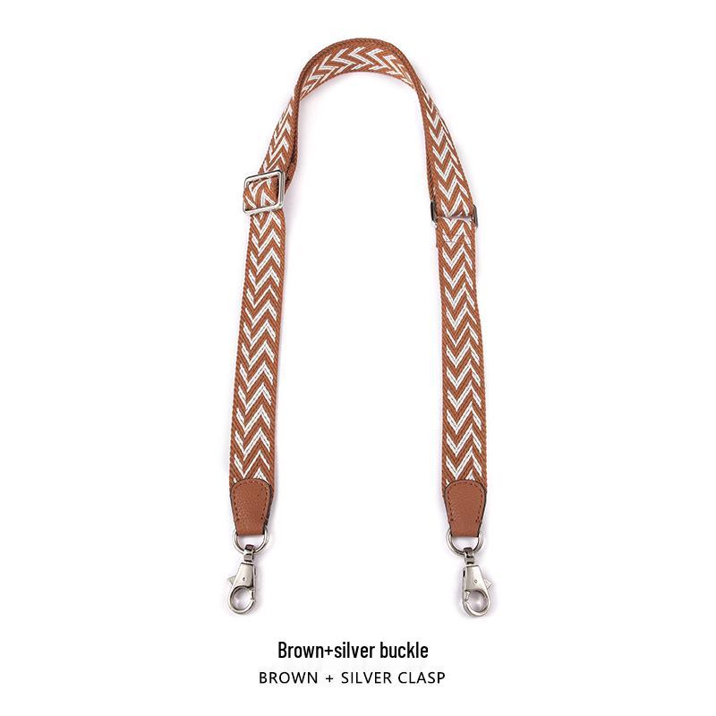 

MHS-F-40 Регулируемый 2,5 см холщовый ремешок для сумки на плечо, рюкзака или кроссбоди на замену