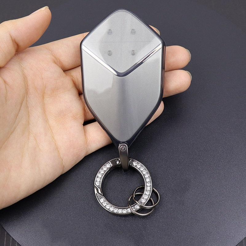 Car Key Case Bag For Changan Deepal S7 S07 Sl03 S05 G318 2024 2025 Keychain Protective Cover Smart Remote Key Protection Shell